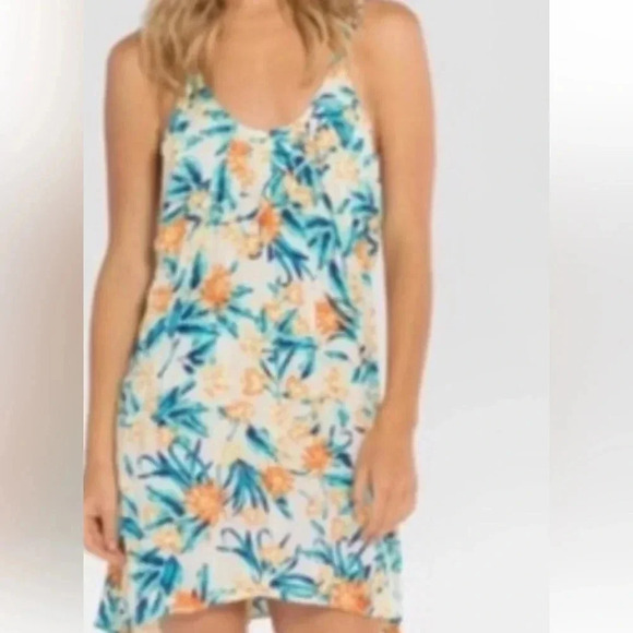 Tori Praver Swimwear Seafoam Cover Up Mini Dress size L - Picture 1 of 12